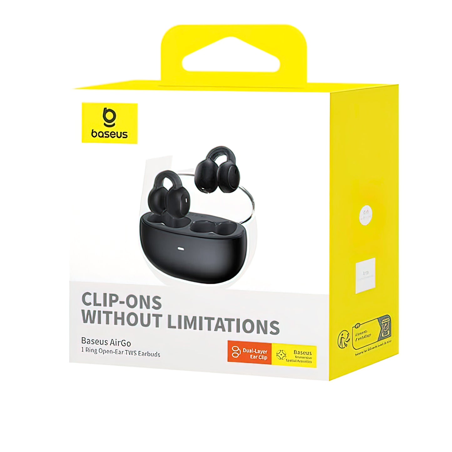 Handsfree Bluetooth Baseus AirGo 1 Ring, TWS, Crni A00069201113-00