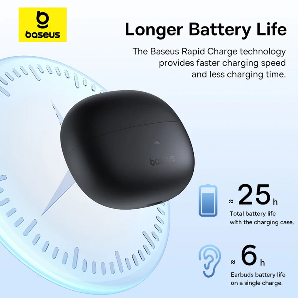 Handsfree Bluetooth Baseus AirGo AS01, TWS, Crni A00069101113-00