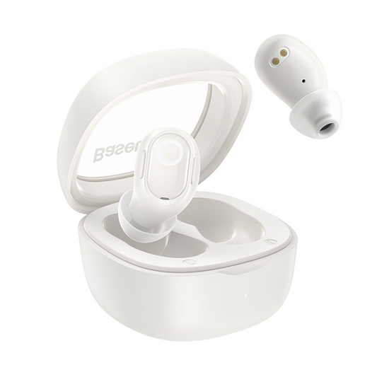 Handsfree Bluetooth Baseus Bowie WM02, TWS, Bijela, Obnovljeno NGTW370202