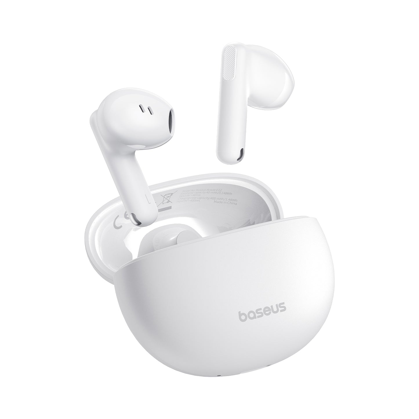 Handsfree Bluetooth Baseus Bowie E12, TWS, Bijeli A00059801216-Z1