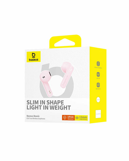 Handsfree Bluetooth Baseus Bowie E16, TWS, Roza A00061900413-01