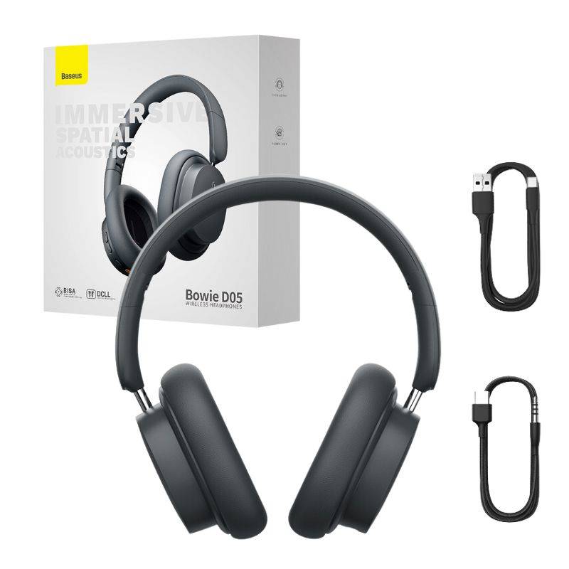 Handsfree Bluetooth Baseus Bowie D05, MultiPoint, A2DP, Sivi NGTD020213