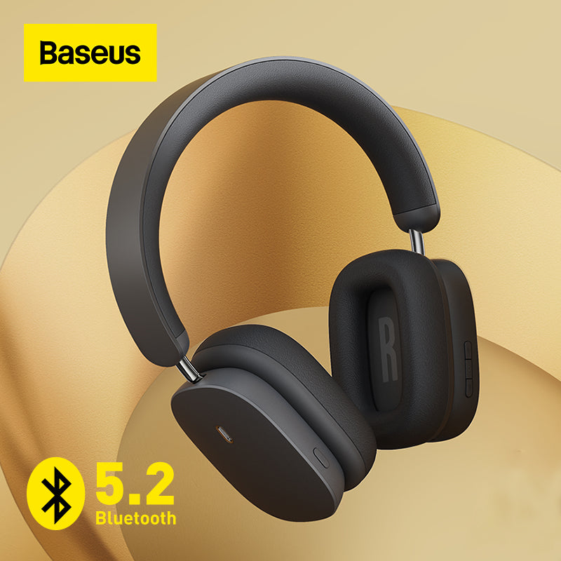 Handsfree Bluetooth Baseus Bowie H1, A2DP, ANC, Sivi