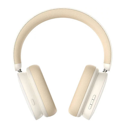 Handsfree Bluetooth Baseus Bowie H1, A2DP, ANC, Krem NGTW230202