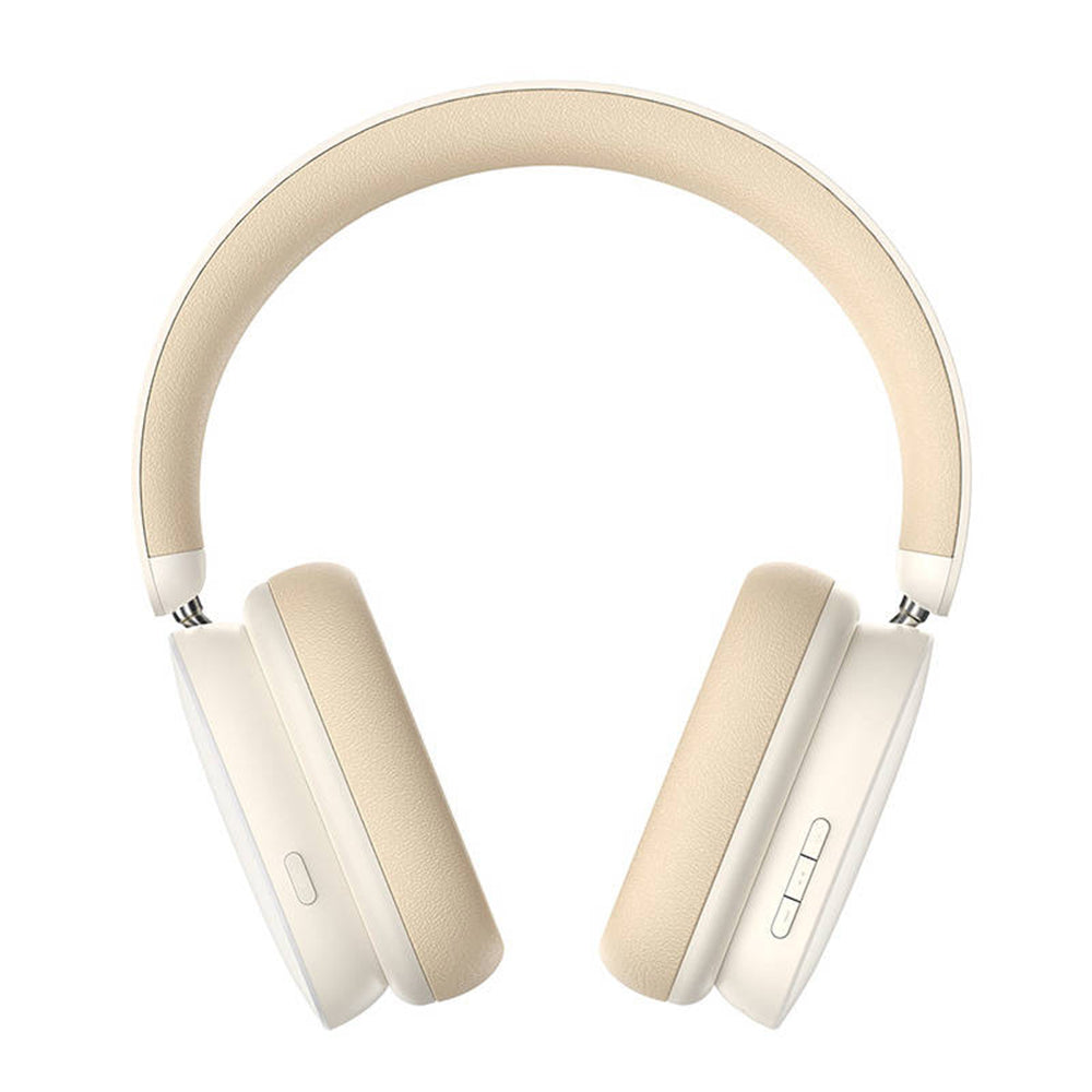 Handsfree Bluetooth Baseus Bowie H1, A2DP, ANC, Krem NGTW230202