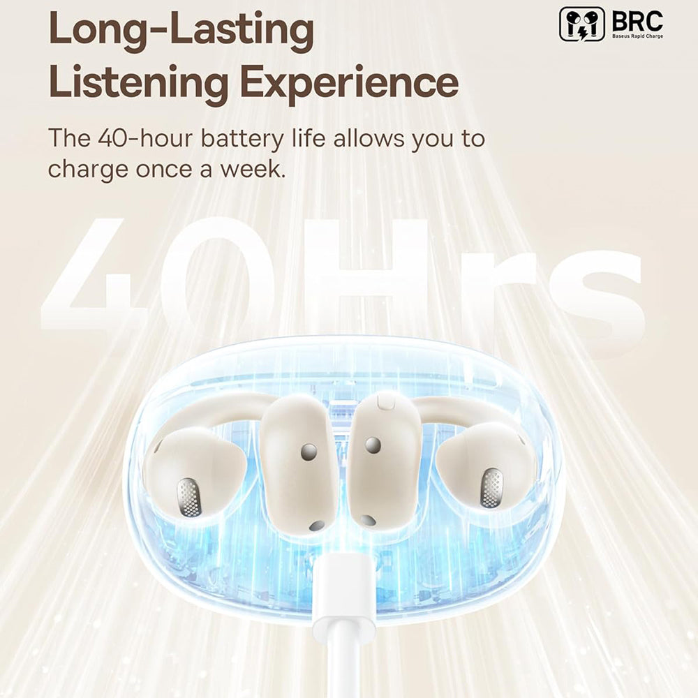 Handsfree Bluetooth Baseus Bowie MC1, TWS, Bijeli A00083501226-00