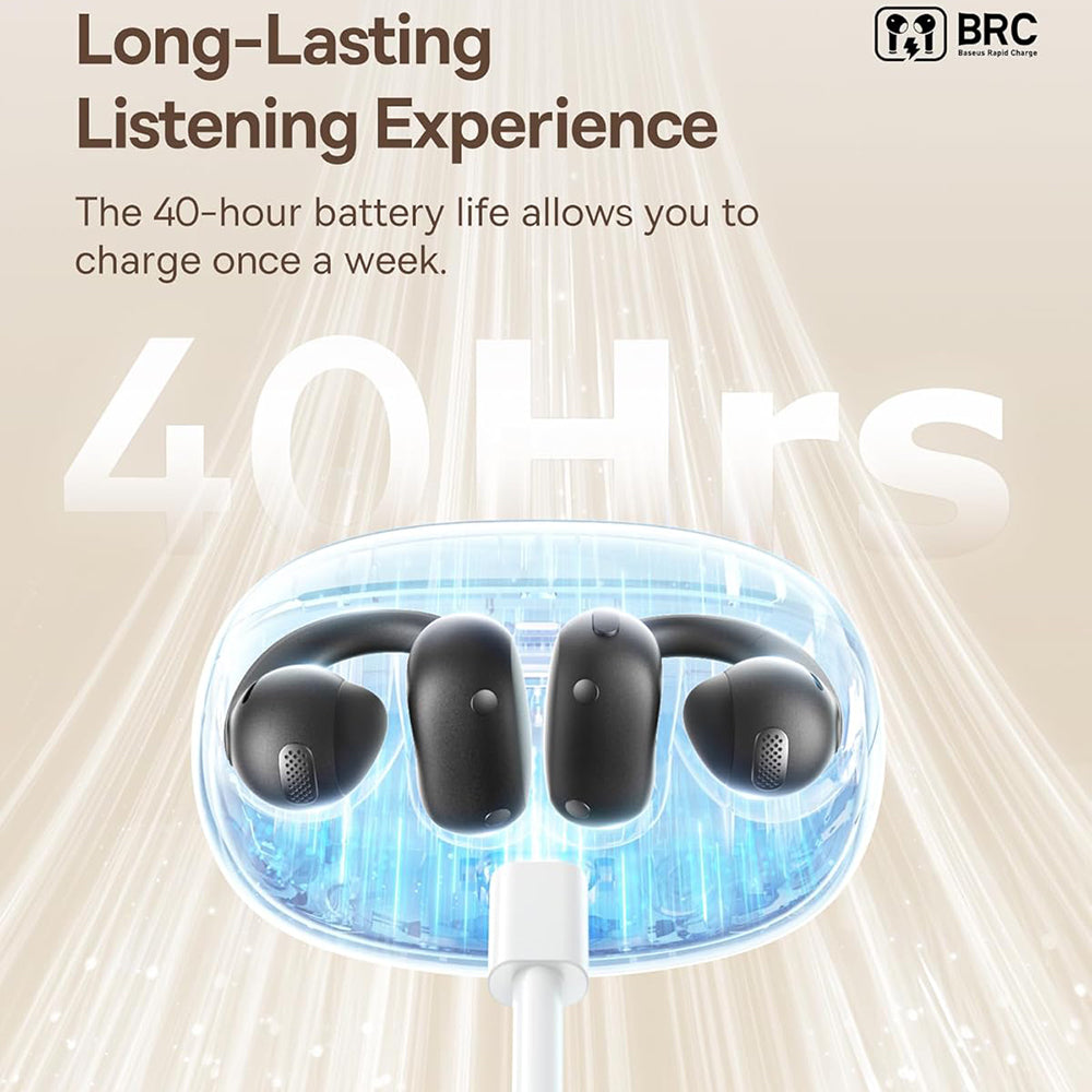 Handsfree Bluetooth Baseus Bowie MC1, TWS, Crni A00083501126-00