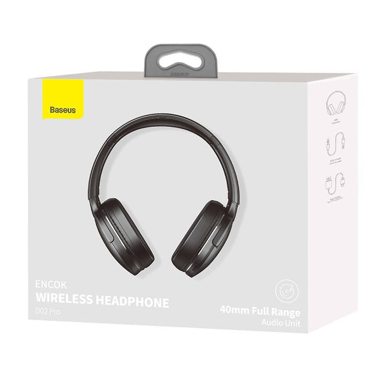 Handsfree Bluetooth Baseus Encok D02 Pro, MultiPoint, A2DP, Crni NGTD010301