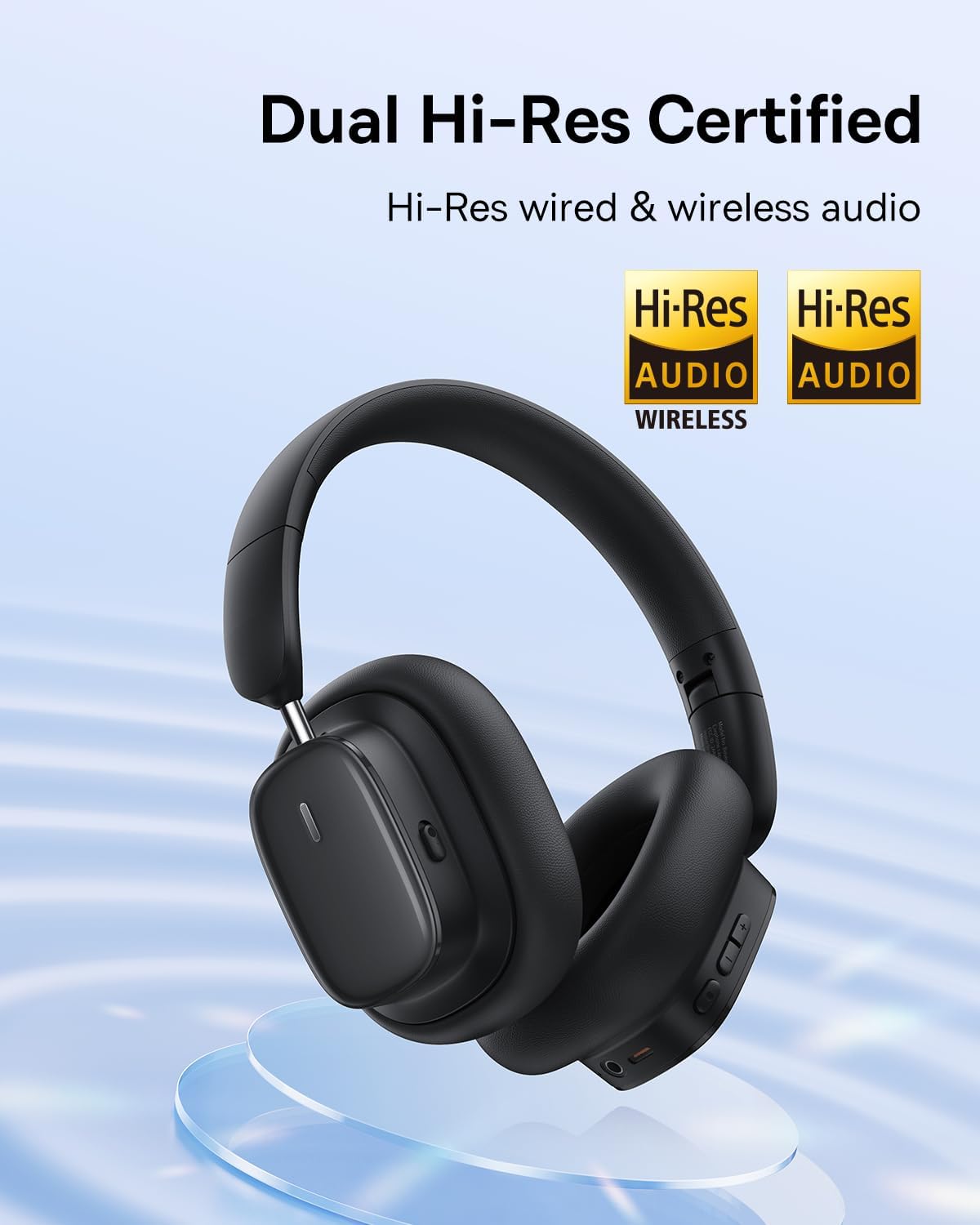 Handsfree Bluetooth Baseus H1i, A2DP, ANC, Crni A00050402113-00