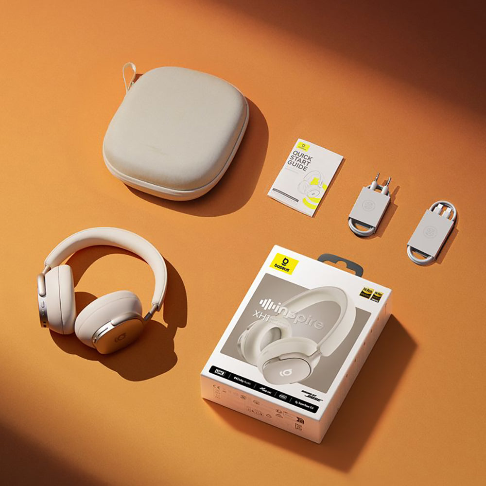 Handsfree Bluetooth Baseus Inspire XH1 Sound by Bose, A2DP, ANC, Bijela A00085701233-00