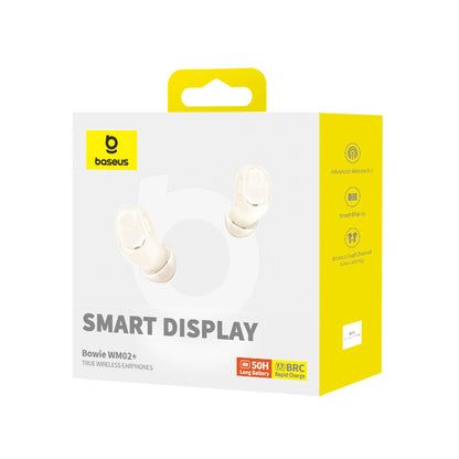 Handsfree Bluetooth Baseus WM02+, TWS, Bijeli NGTW370302