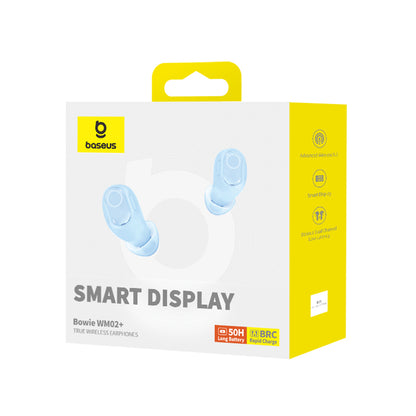 Handsfree Bluetooth Baseus WM02+, TWS, Plava NGTW370303