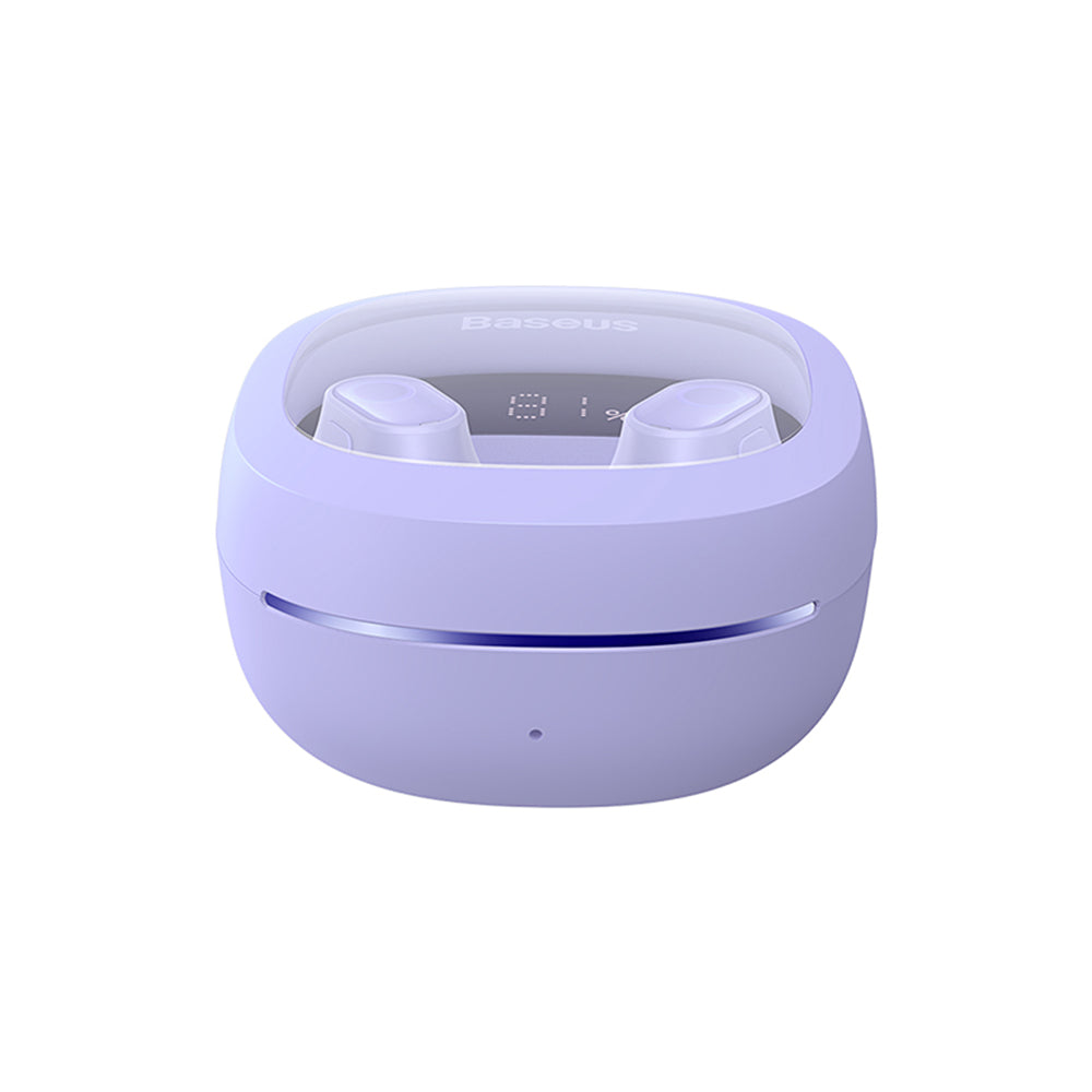 Handsfree Bluetooth Baseus WM02+, TWS, Ljubičasti NGTW370305