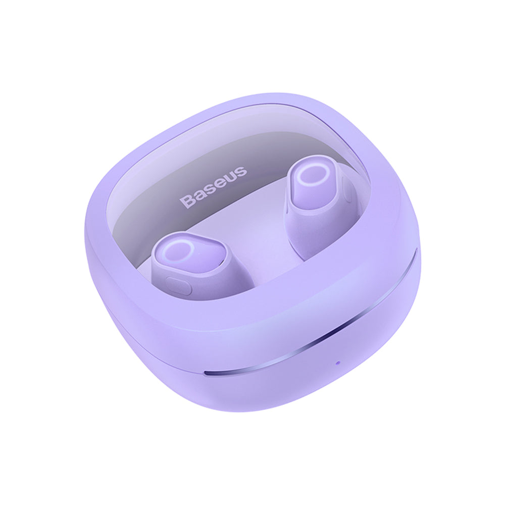 Handsfree Bluetooth Baseus WM02+, TWS, Ljubičasti NGTW370305
