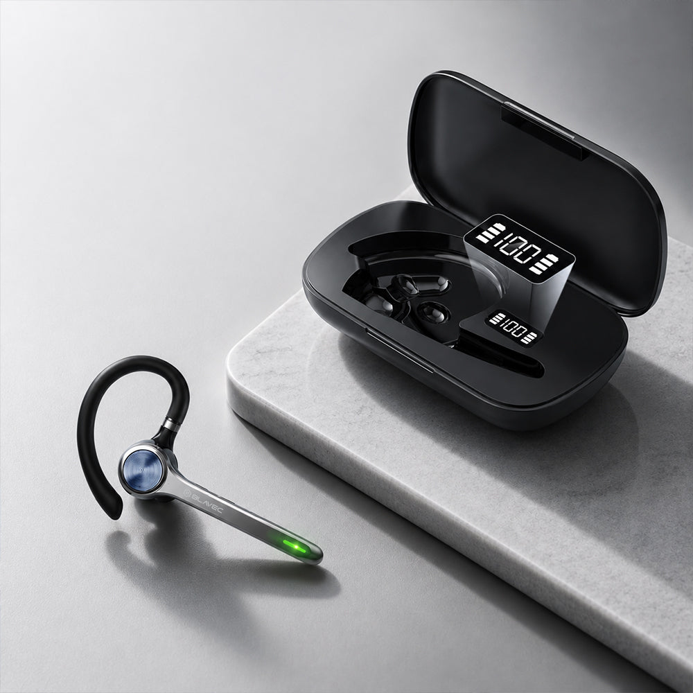 Bluetooth handsfree Blavec Talk 1, MultiPoint, A2DP, crni