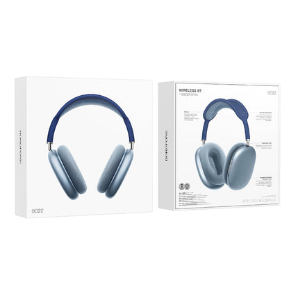 Bluetooth slušalice Borofone BO22 Elegant, A2DP, plave boje