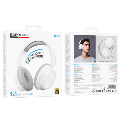 Bluetooth handsfree Borofone BO39 Melotide, A2DP, bijeli