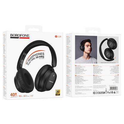 Bluetooth handsfree Borofone BO39 Melotide, A2DP, crna