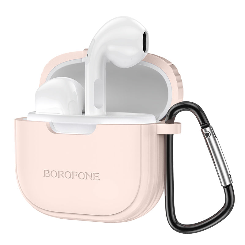 Handsfree Bluetooth Borofone BW29, TWS, Roza