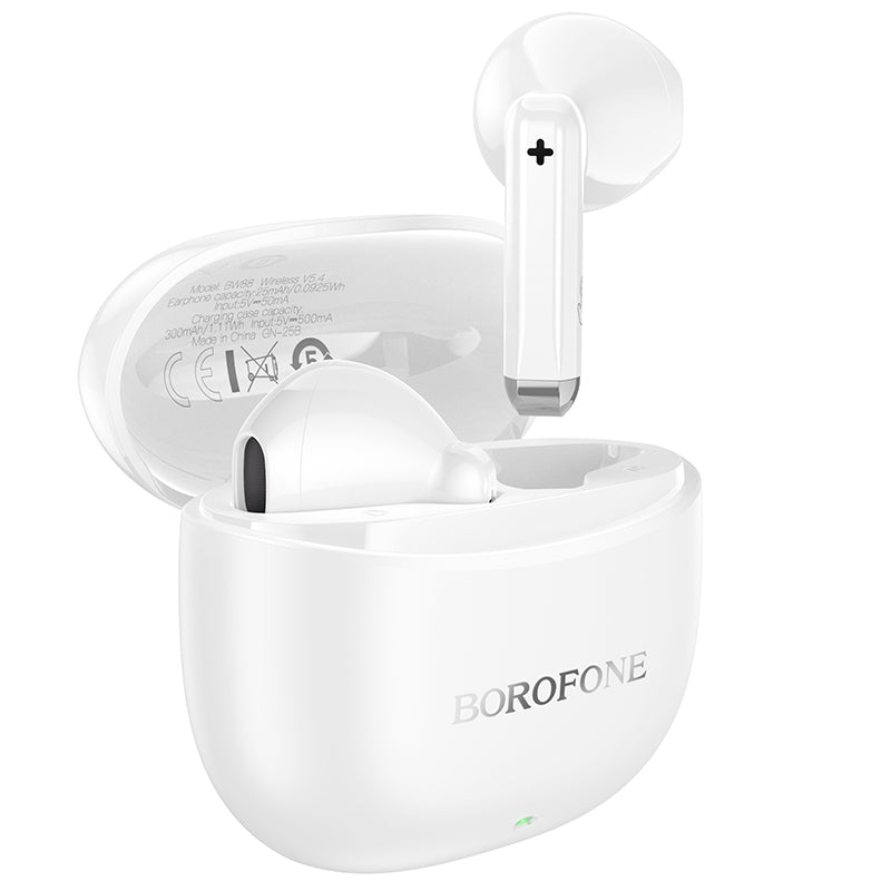 Handsfree Bluetooth Borofone BW88 Deep Rhyme, TWS, Bijela