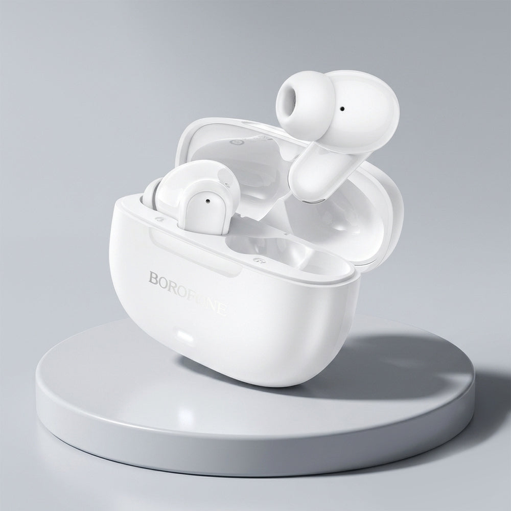 Handsfree Bluetooth Borofone BW96 Mellow, TWS, Bijela
