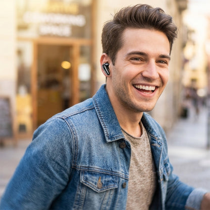 Handsfree Bluetooth Borofone BW96 Mellow, TWS, Bijela
