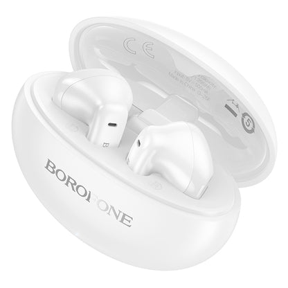 Handsfree Bluetooth Borofone FQ12 Nice, TWS, Bijela