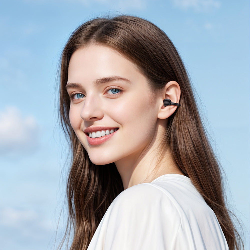 Handsfree Bluetooth Borofone FQ14 Joy, TWS, Crni
