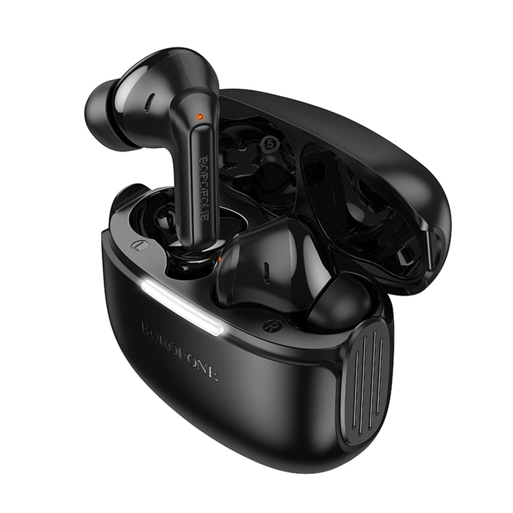 Handsfree Bluetooth Borofone FQ9 Peaceful, TWS, Crni
