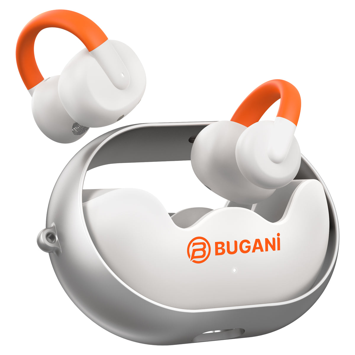 Handsfree Bluetooth Bugani Clip B21, TWS, Bijela