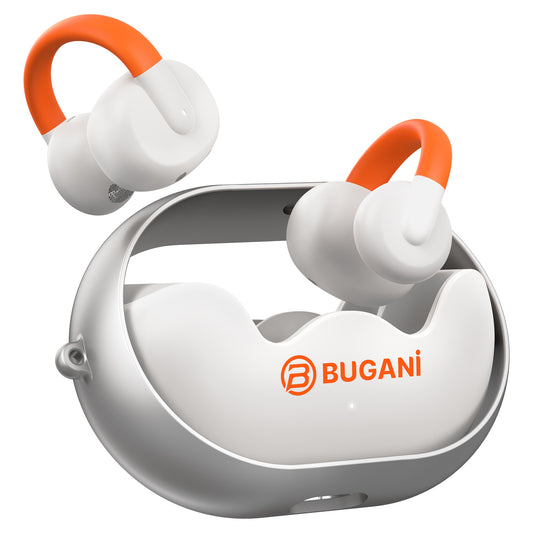 Handsfree Bluetooth Bugani Clip B21, TWS, Bijela
