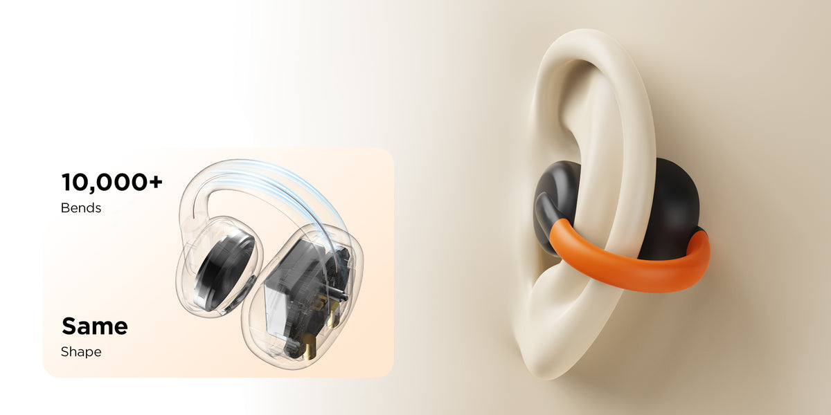 Handsfree Bluetooth Bugani Clip B21, TWS, Bijela