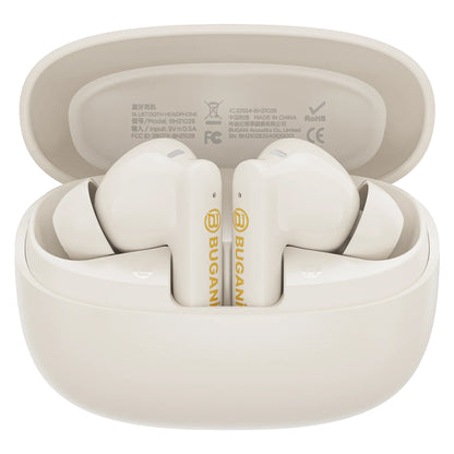 Handsfree Bluetooth Bugani Freebuds B20, TWS, ANC, Svijetlo Krem