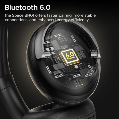 Handsfree Bluetooth Bugani Space BH01, MultiPoint, A2DP, ANC, Crna