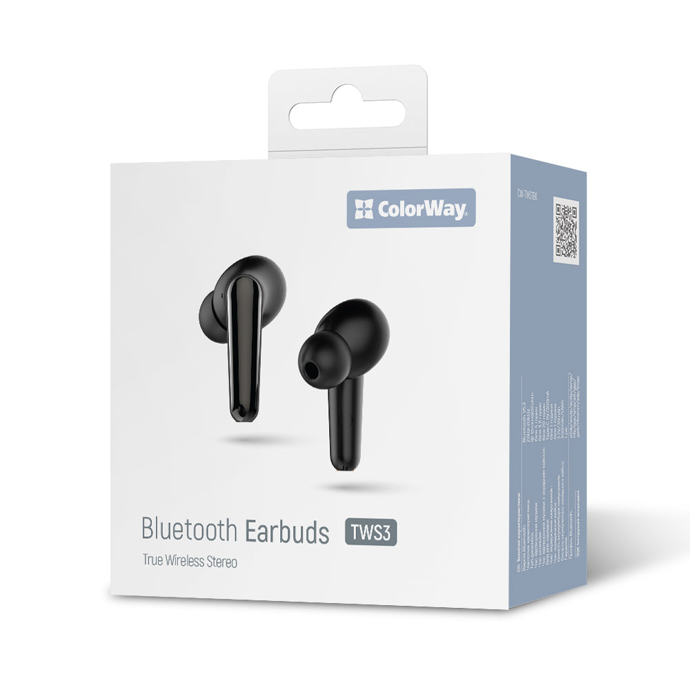 Handsfree Bluetooth ColorWay TWS3, TWS, Crna