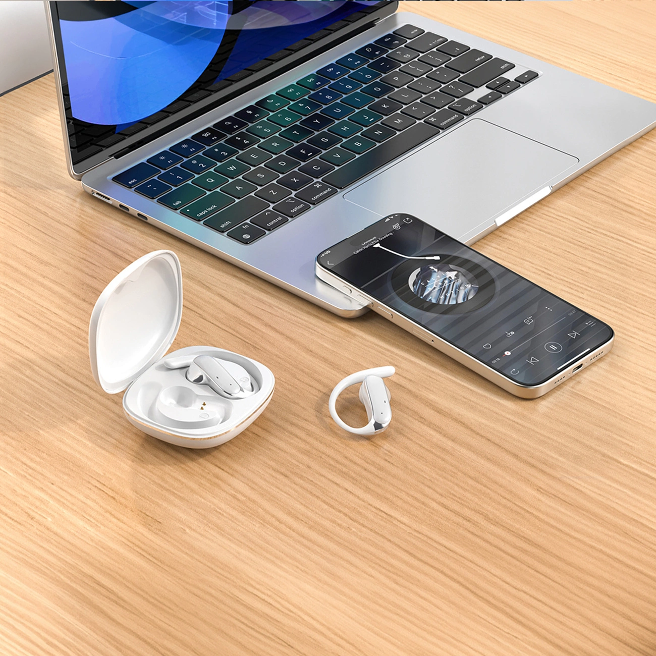 Handsfree Bluetooth Dudao U17Z, TWS, Bijela
