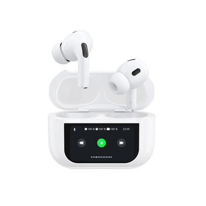 Handsfree Bluetooth Dudao U19 Display, TWS, Bijela, Obnovljeno