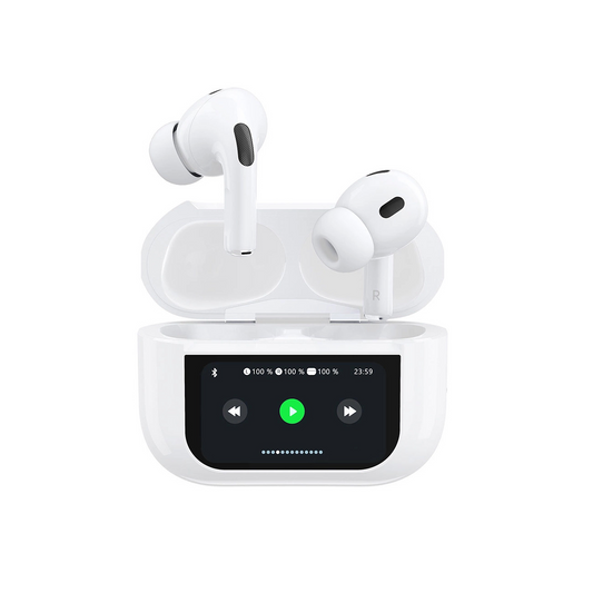 Handsfree Bluetooth Dudao U19 Display, TWS, Bijela, Obnovljeno