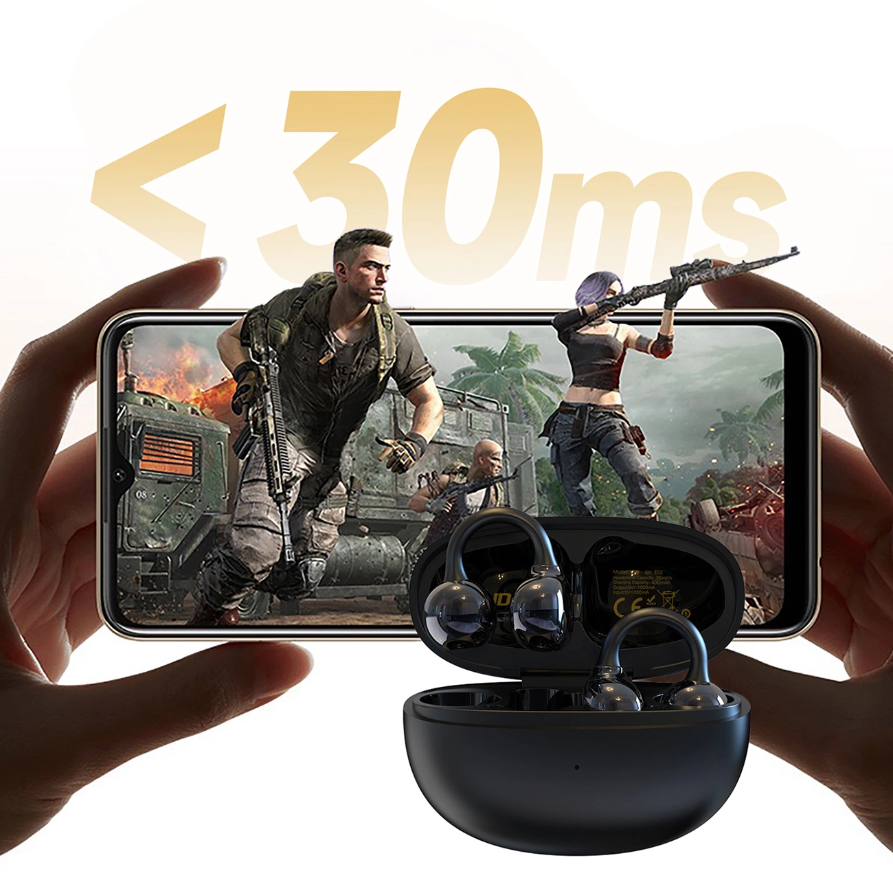 Handsfree Bluetooth Dudao U20, TWS, Crni