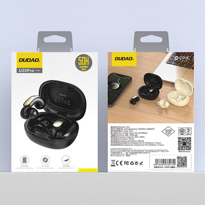 Handsfree Bluetooth Dudao U20, TWS, Crni