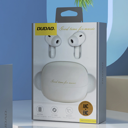 Handsfree Bluetooth Dudao U21, TWS, ANC, Bijela