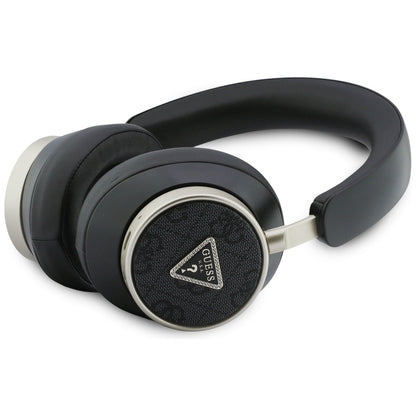 Handsfree Bluetooth Guess 4G Gold Triangle Logo, A2DP, Crni
