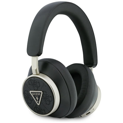 Handsfree Bluetooth Guess 4G Gold Triangle Logo, A2DP, Crni