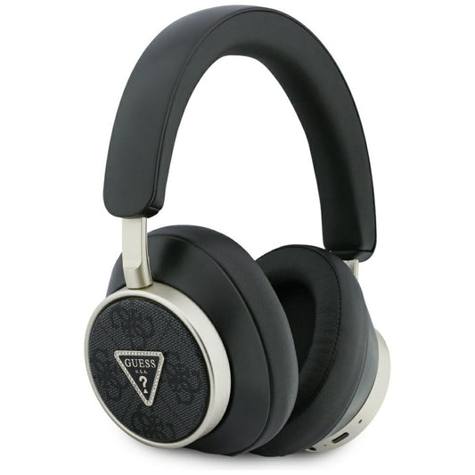 Handsfree Bluetooth Guess 4G Gold Triangle Logo, A2DP, Crni