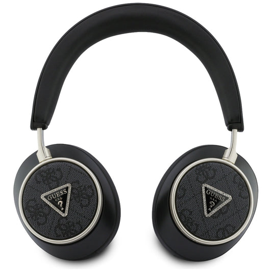 Handsfree Bluetooth Guess 4G Gold Triangle Logo, A2DP, Crni