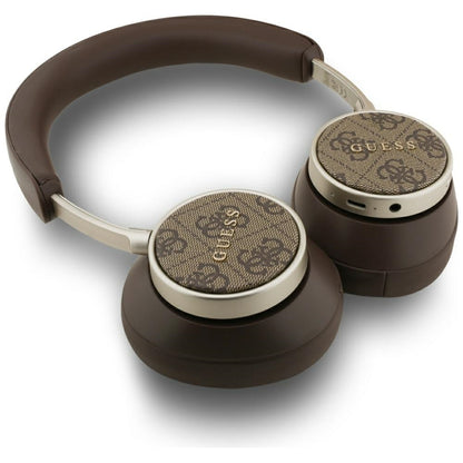 Handsfree Bluetooth Guess 4G Classic Logo, A2DP, Smeđa