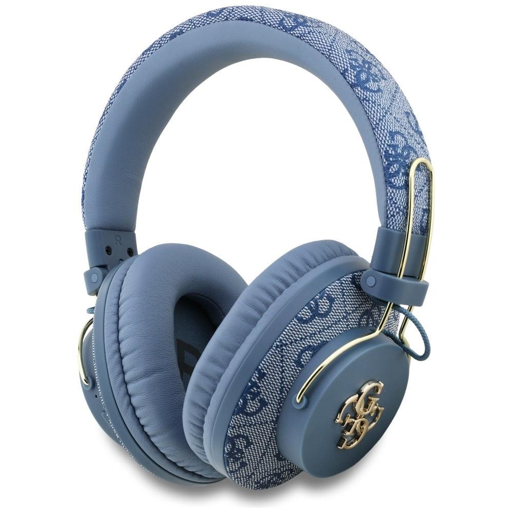 Handsfree Bluetooth Guess 4G Metal Logo, A2DP, Plavi