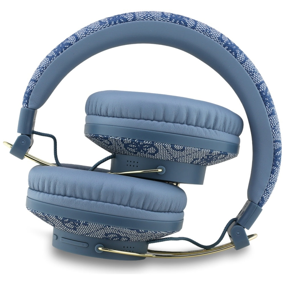 Handsfree Bluetooth Guess 4G Metal Logo, A2DP, Plavi