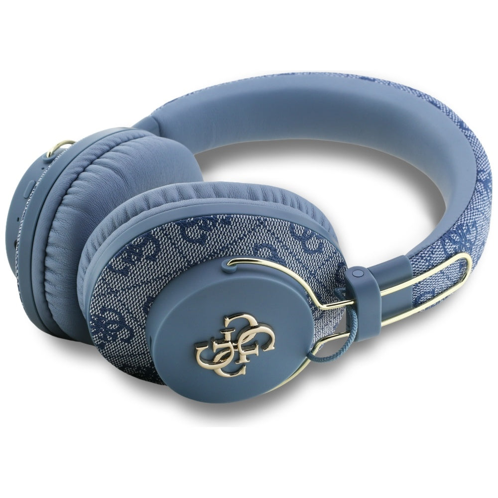 Handsfree Bluetooth Guess 4G Metal Logo, A2DP, Plavi