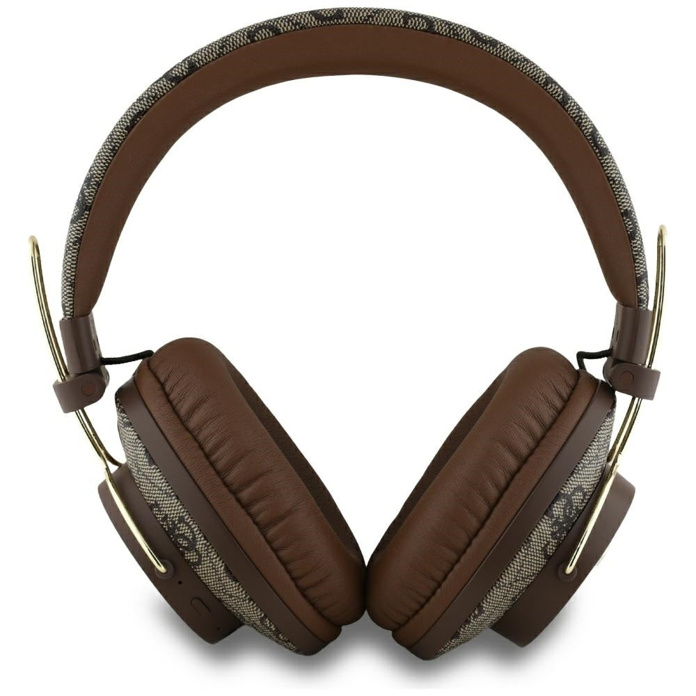 Handsfree Bluetooth Guess 4G Metal Logo, A2DP, Smeđa